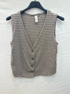 Gestreepte gilet