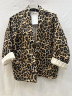Kimono jasje luipaardprint