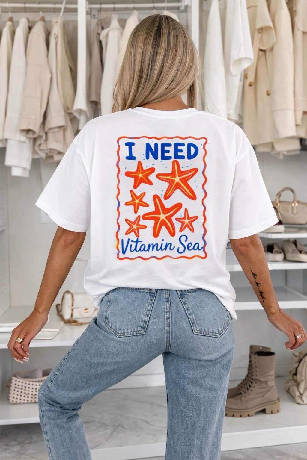 T-shirt I need Vitamine Sea