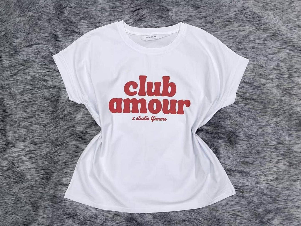 T-shirt Club amour