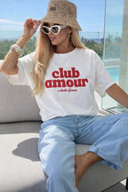 T-shirt Club amour