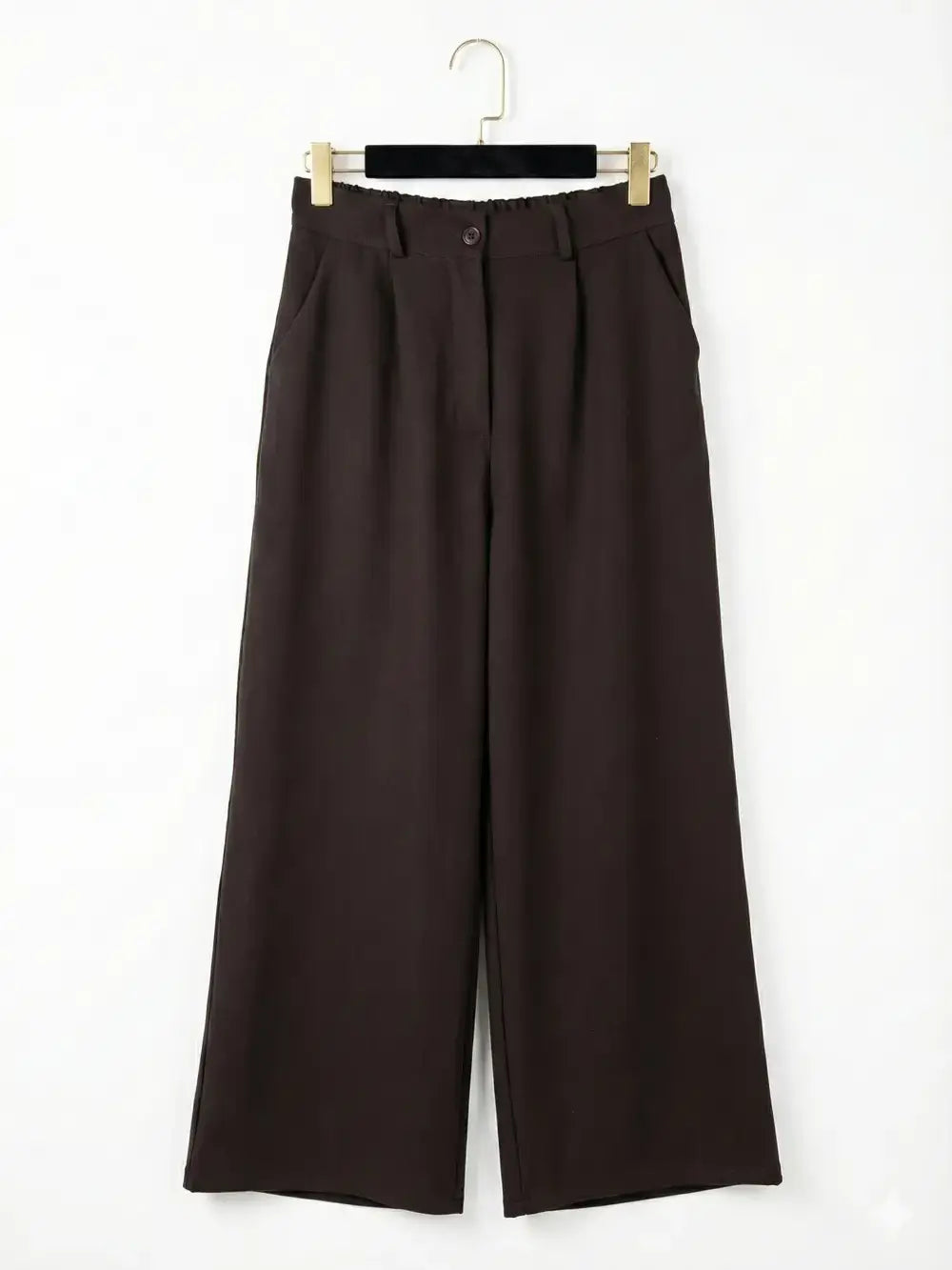 Wijde plooi broek
