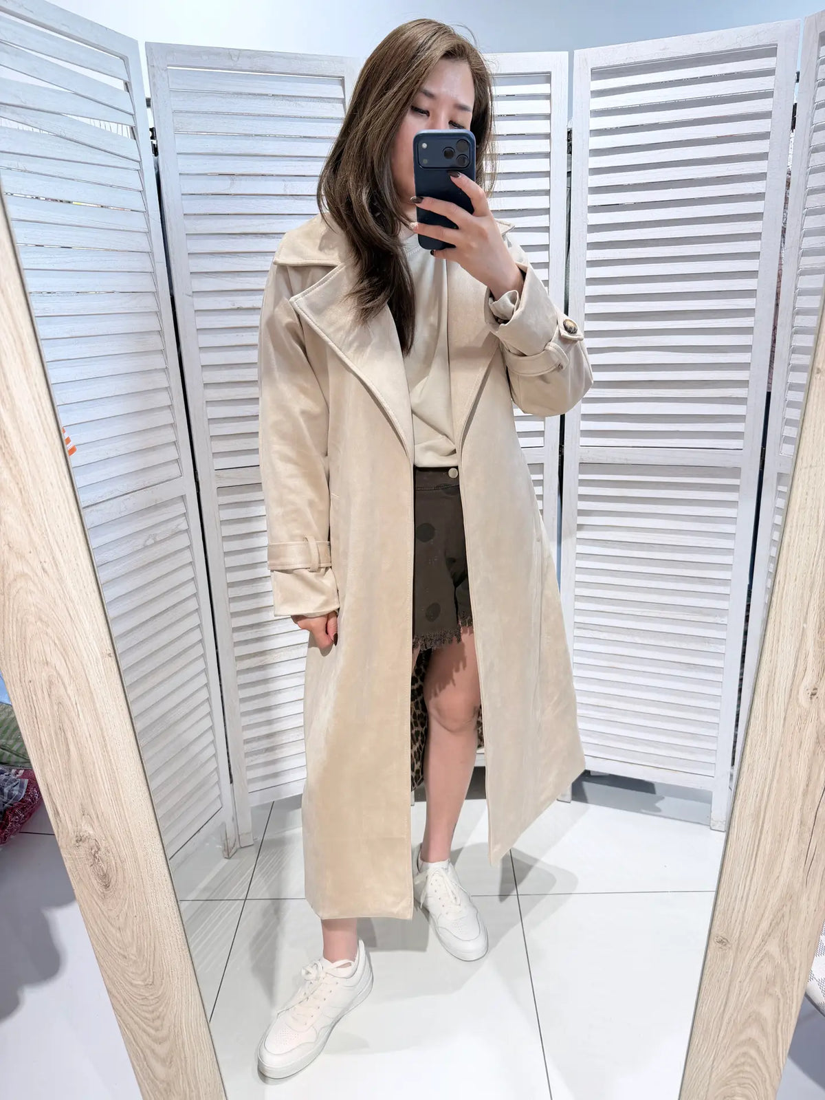 Trenchcoat beige