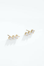Trinity studs oorbellen