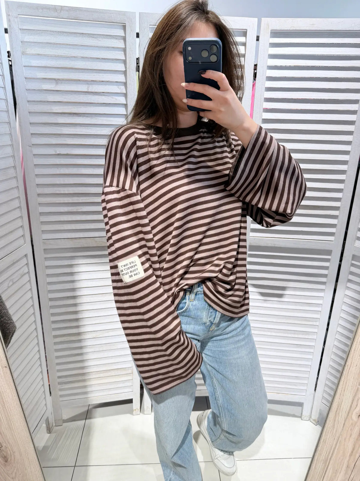 Longsleeve shirt - bruin