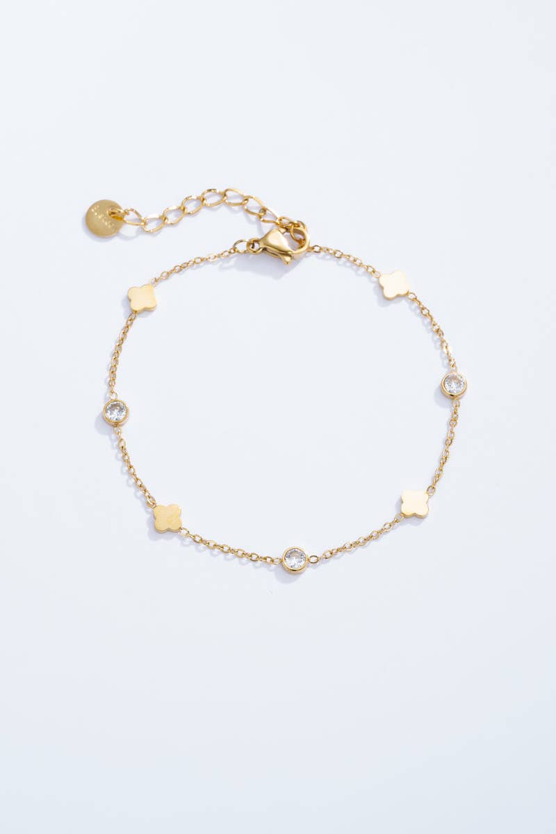 Fijne armband met strass