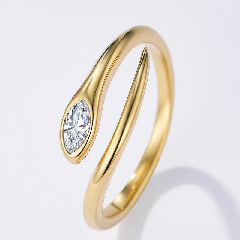 Tijdloze ring - goudkleurig