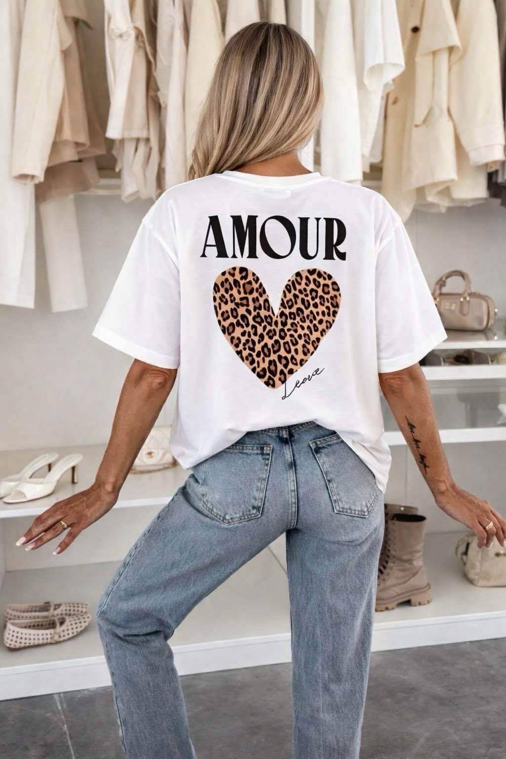 T-shirt Amour