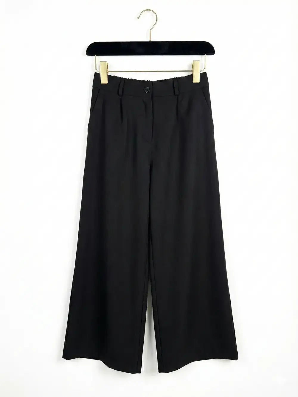 Wijde plooi broek