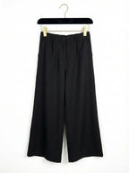 Wijde plooi broek